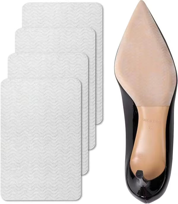 Anti Slip Shoe Grips Pads Shoe Sole - 2 Pairs (8.0*4.5, Red), Popular Sole Protectors